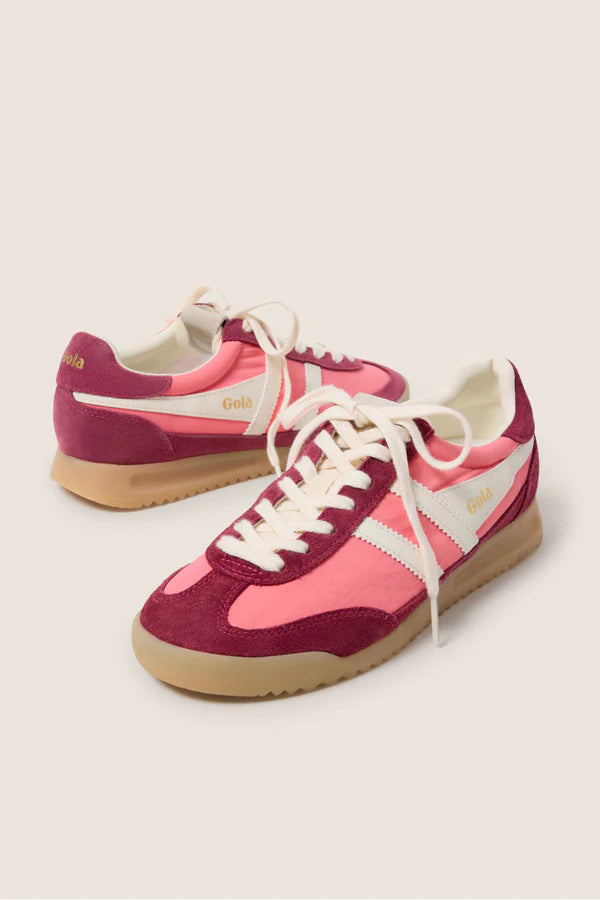 FIREFLY TRAINER BUBBLEGUM CERISE OFF WHITE – The Posh Pelican